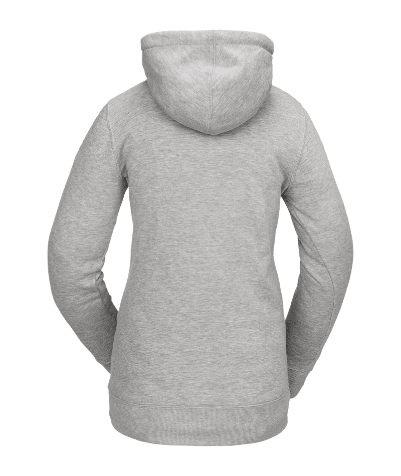 VOLCOM Women's Tower Pullover Fleece Heather Grey Women's Pullover Hoodies Volcom 