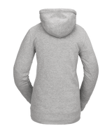 VOLCOM Women's Tower Pullover Fleece Heather Grey Women's Pullover Hoodies Volcom 