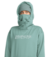 VOLCOM Women's Riding Hydro Pullover Hoodie Arctic Blue Men's Pullover Hoodies Volcom 