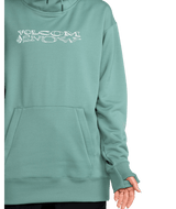 VOLCOM Women's Riding Hydro Pullover Hoodie Arctic Blue Men's Pullover Hoodies Volcom 