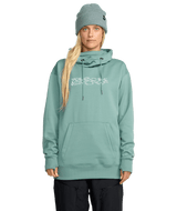 VOLCOM Women's Riding Hydro Pullover Hoodie Arctic Blue Men's Pullover Hoodies Volcom 