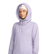 VOLCOM Women's Tower Fleece Pullover Hoodie Lavender Aura Women's Pullover Hoodies Volcom 