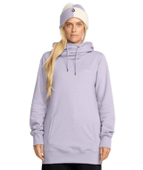 VOLCOM Women's Tower Fleece Pullover Hoodie Lavender Aura Women's Pullover Hoodies Volcom 