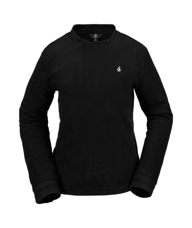 VOLCOM Women's Polar Fleece Crew Sweater Black Women's Sweaters Volcom 