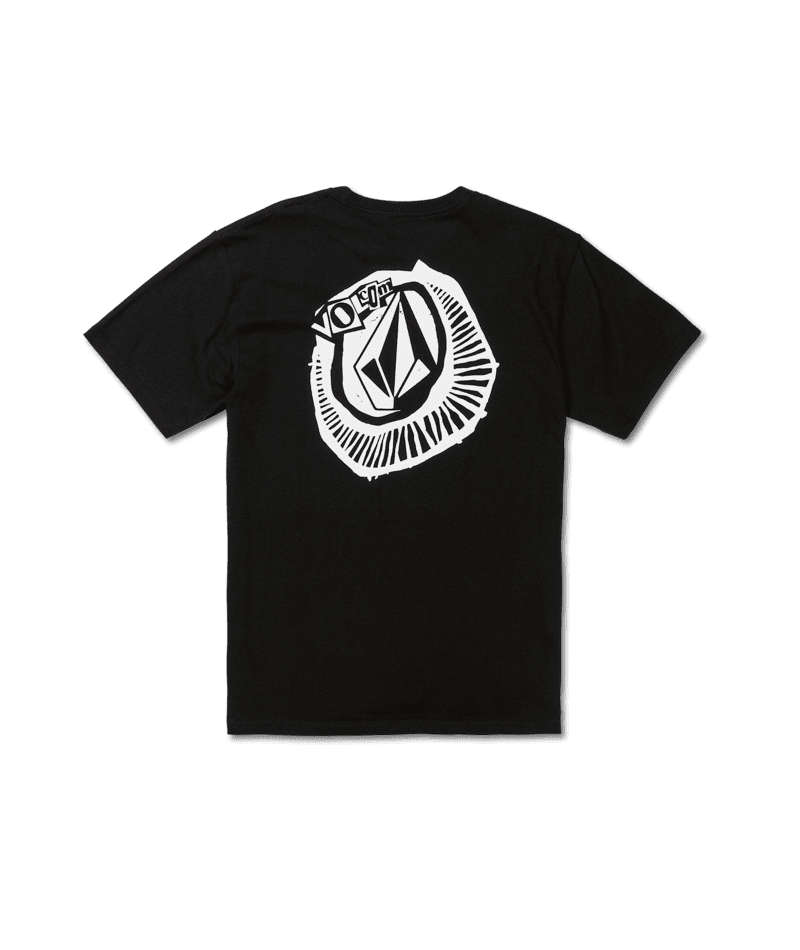 VOLCOM Boys Drift Out T Shirt Black XL