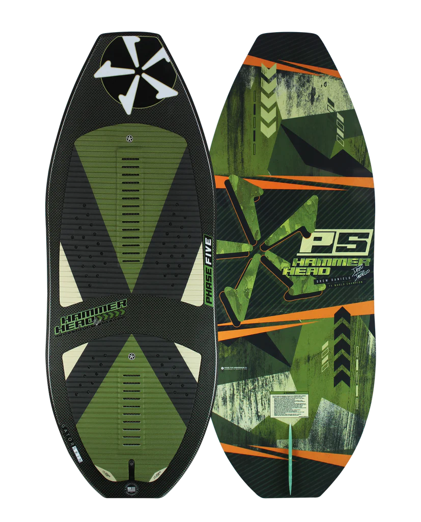 PHASE FIVE Hammerhead Wakesurf Board 2023 Wakesurfs Phase 5 