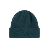 DIME Cursive Fold Beanie Teal Men's Beanies Dime MTL 
