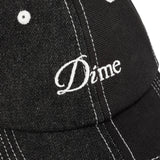 DIME Split Low Pro Cap Black Men's Hats Dime MTL 