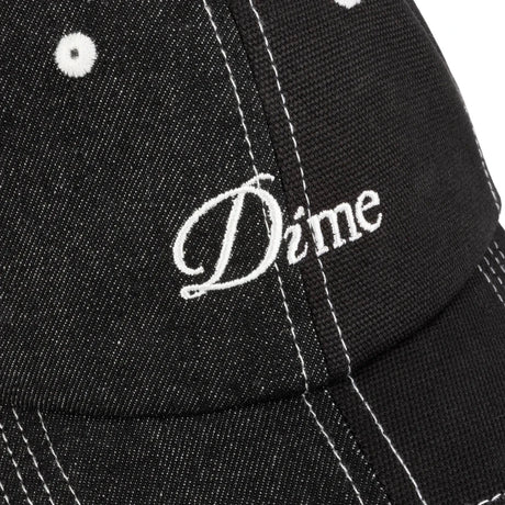DIME Split Low Pro Cap Black Men's Hats Dime MTL 