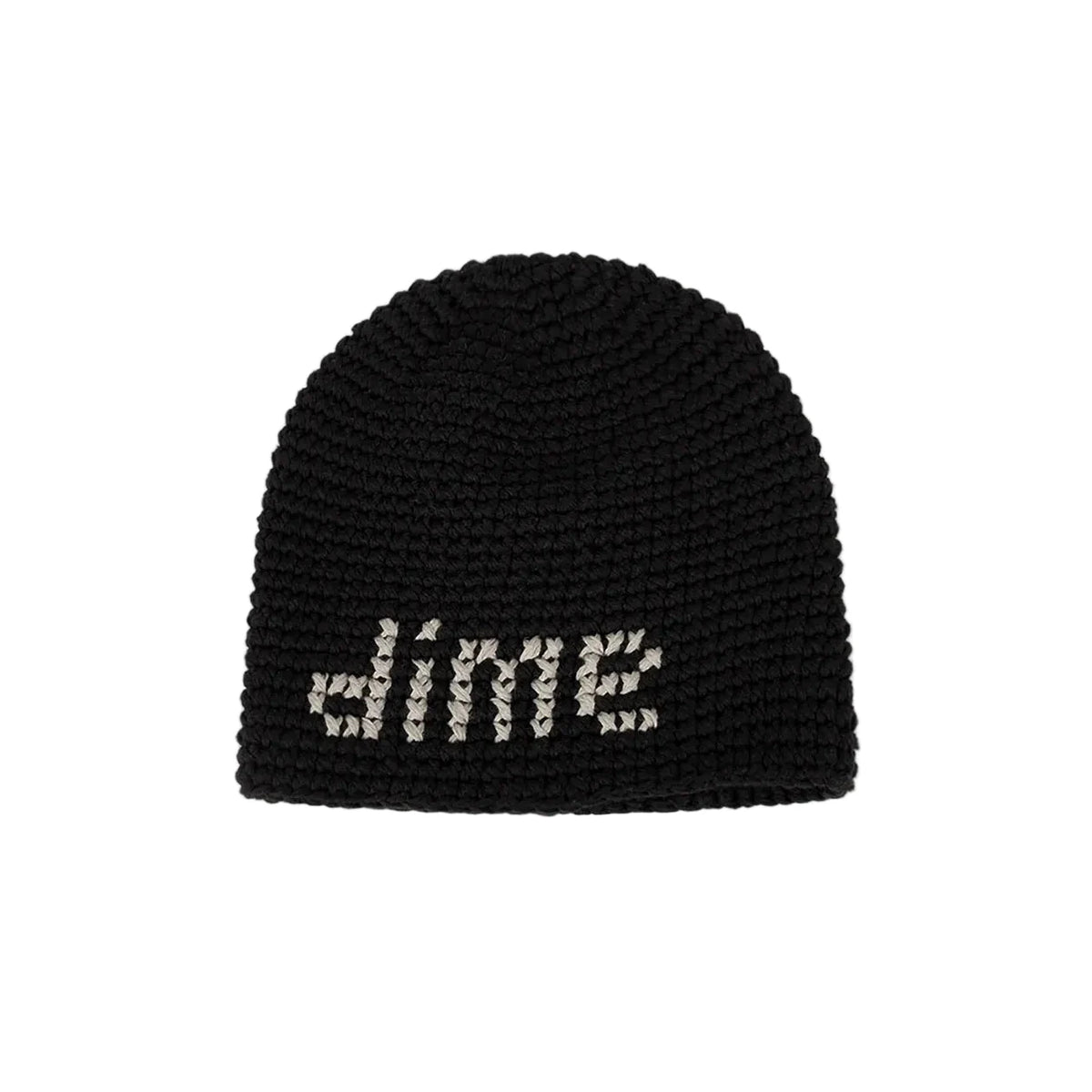 DIME Crochet Skully Beanie Black Men's Beanies Dime MTL 