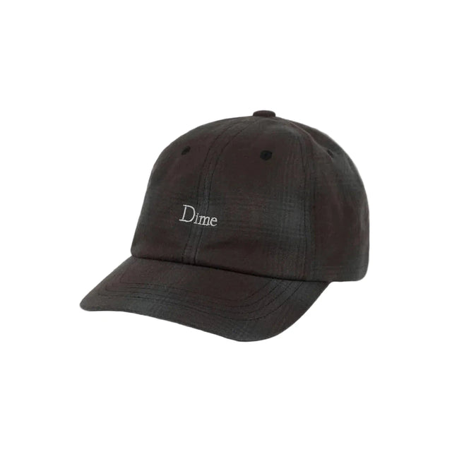 DIME Flannel Low Pro Cap Bordeaux Men's Hats Dime MTL 