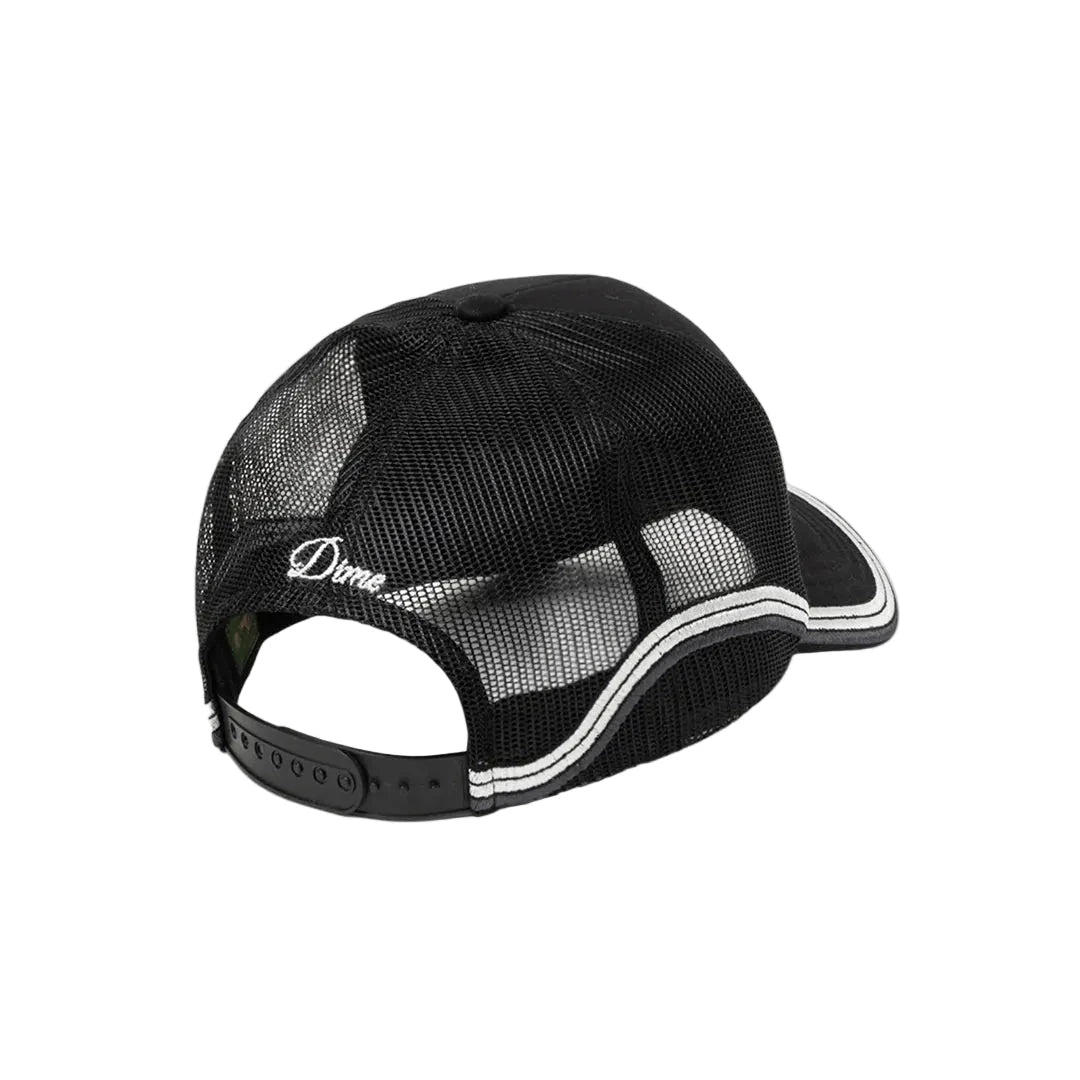 DIME Race Trucker Cap Black Men's Hats Dime MTL 