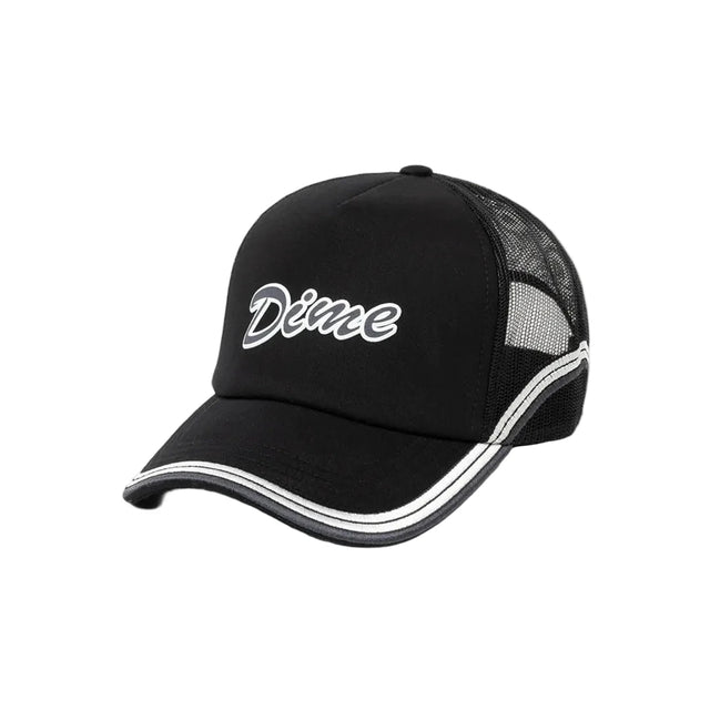 DIME Race Trucker Cap Black Men's Hats Dime MTL 