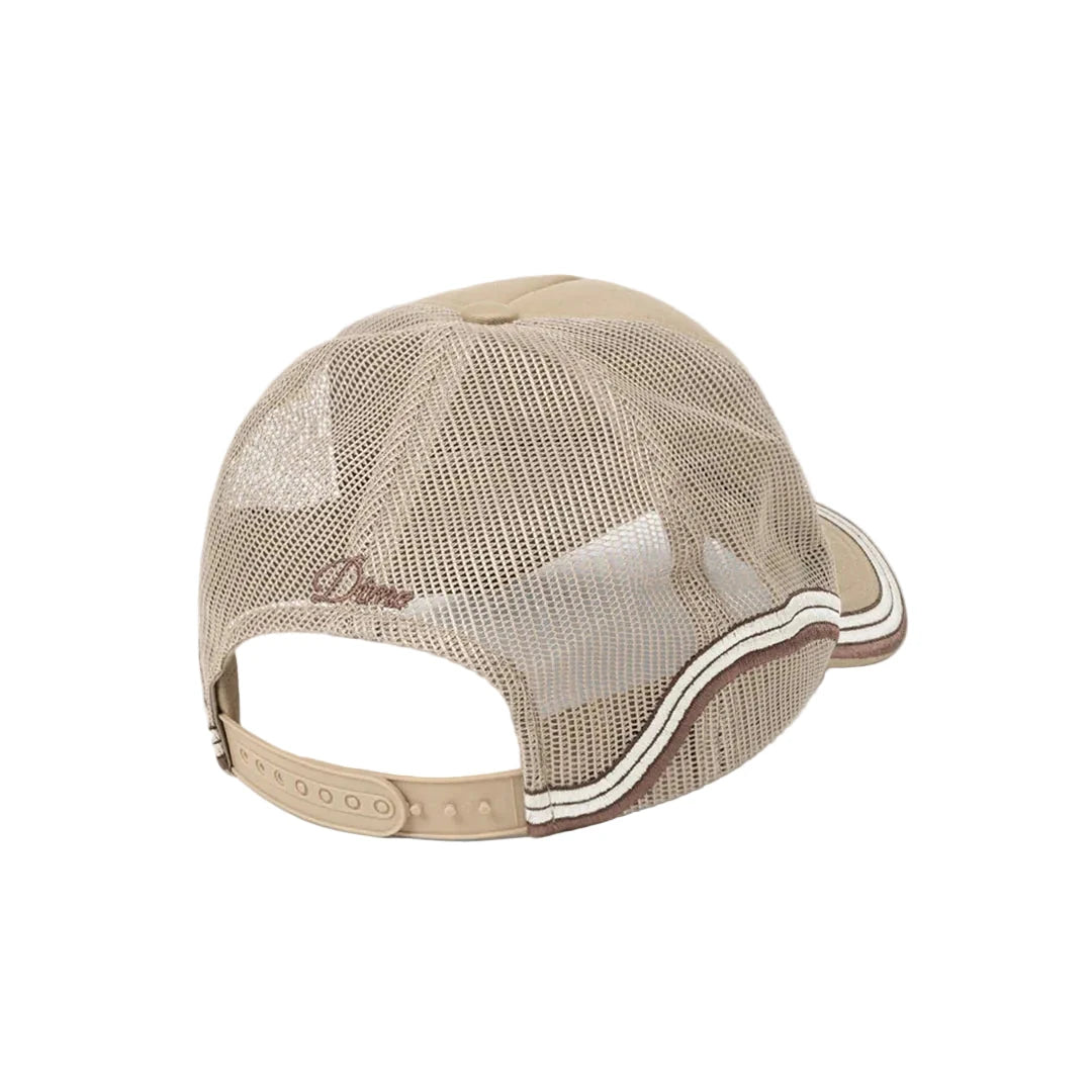 DIME Race Trucker Cap Khaki Men's Hats Dime MTL 