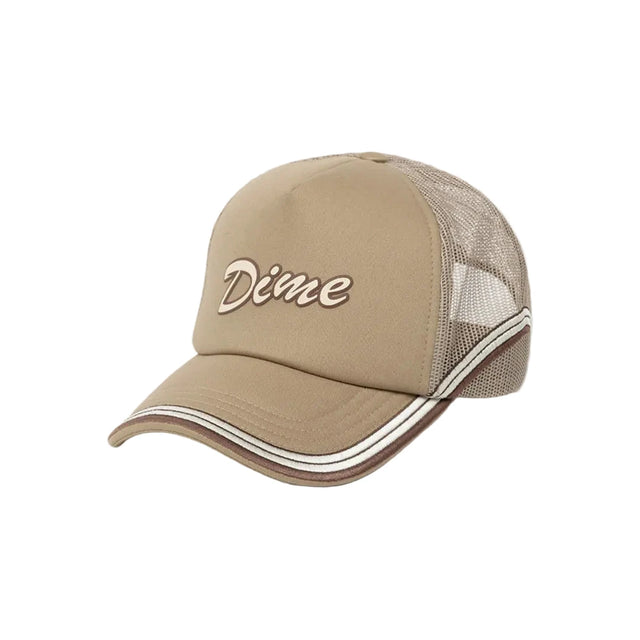 DIME Race Trucker Cap Khaki Men's Hats Dime MTL 