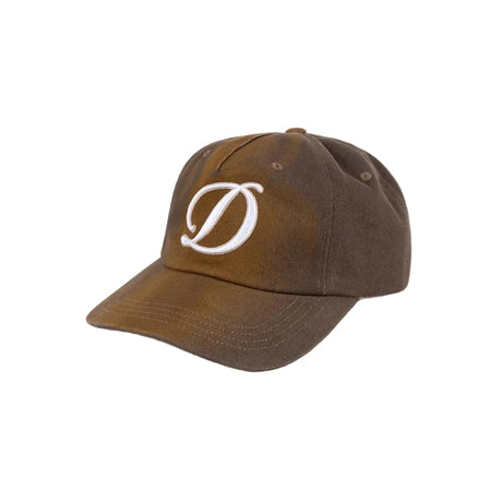 DIME Cursive Denim Worker Cap Brown Washed Men's Hats Dime MTL 