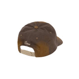 DIME Cursive Denim Worker Cap Brown Washed Men's Hats Dime MTL 