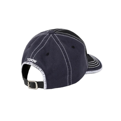 DIME Wavy D Low Pro Cap Black Men's Hats Dime MTL 