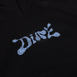 DIME Finger Print Pullover Hoodie Black