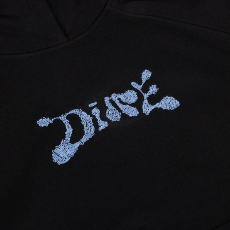 DIME Finger Print Pullover Hoodie Black Men's Pullover Hoodies Dime MTL 
