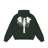 DIME Spinal Zip Hoodie Mountain Green Men's Zip Hoodies Dime MTL 