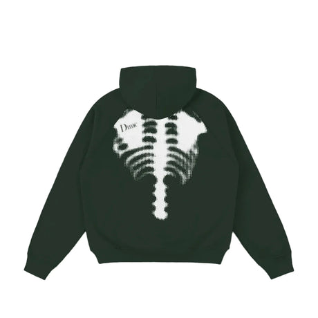 DIME Spinal Zip Hoodie Mountain Green Men's Zip Hoodies Dime MTL 