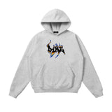 DIME Oil Hoodie Heather Grey Men's Pullover Hoodies Dime MTL 