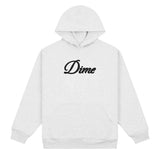 DIME Cursive Pullover Hoodie Ash Men's Pullover Hoodies Dime MTL 