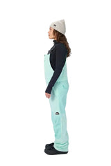 AIRBLASTER Women's Hot Bib Snow Pants Mint 2027 Women's Snow Bib Pants Airblaster 