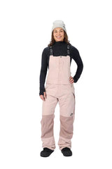 AIRBLASTER Women's Hot Bib Snow Pants Rosewood 2027 Women's Snow Bib Pants Airblaster 