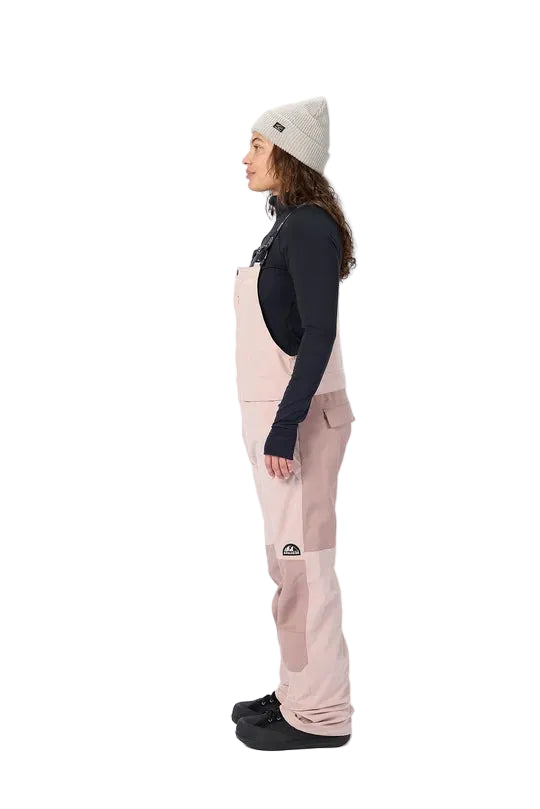 AIRBLASTER Women's Hot Bib Snow Pants Rosewood 2027 Women's Snow Bib Pants Airblaster 