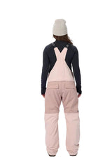 AIRBLASTER Women's Hot Bib Snow Pants Rosewood 2027 Women's Snow Bib Pants Airblaster 