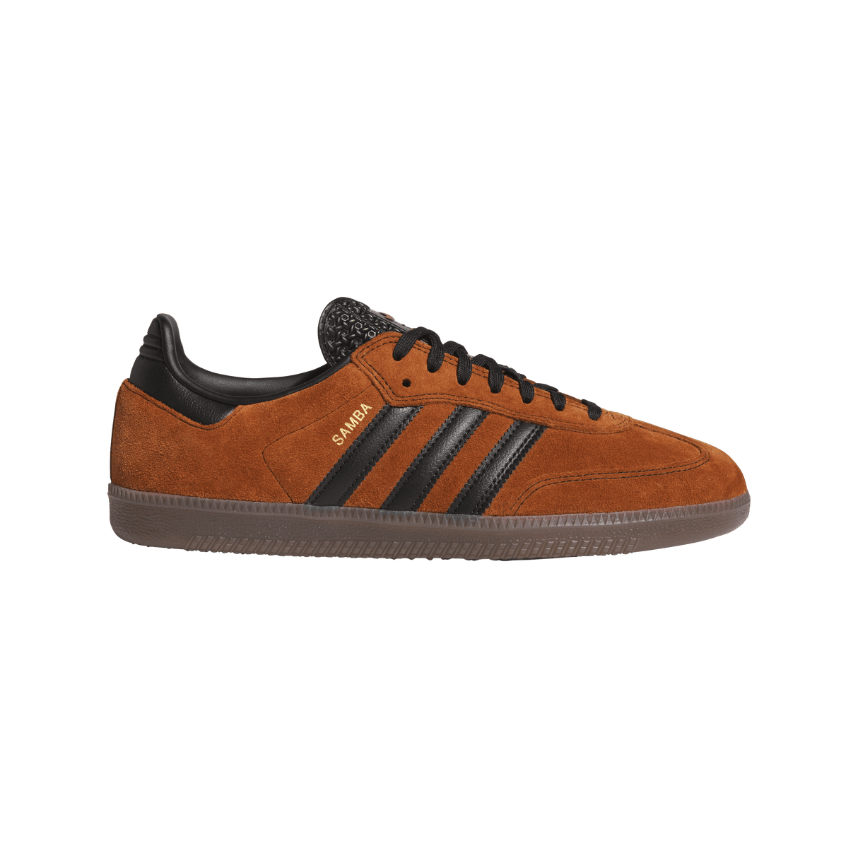 ADIDAS Samba ADV Shoes Dusky Bronze/Core Black/Gum Men's Skate Shoes Adidas 