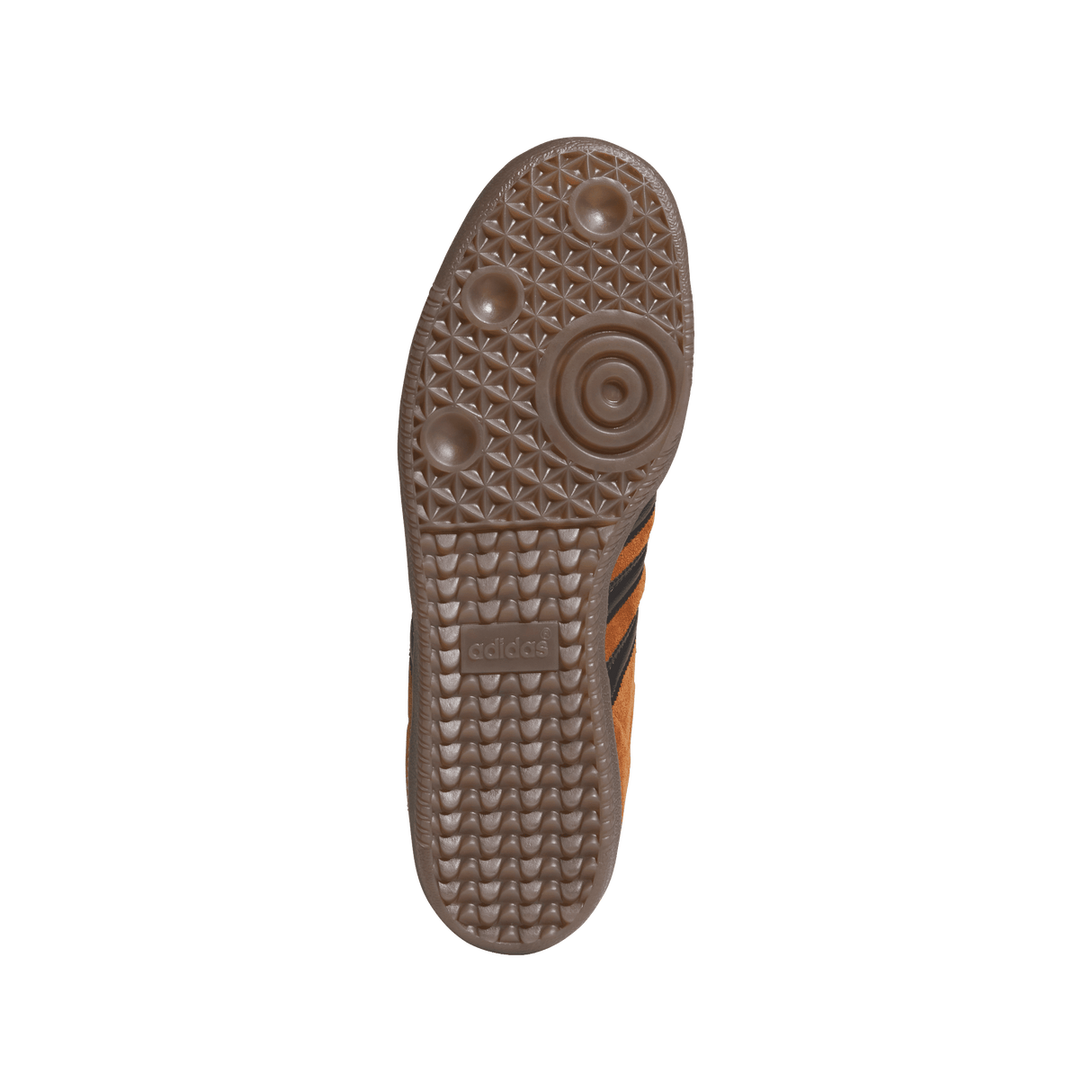 ADIDAS Samba ADV Shoes Dusky Bronze/Core Black/Gum Men's Skate Shoes Adidas 