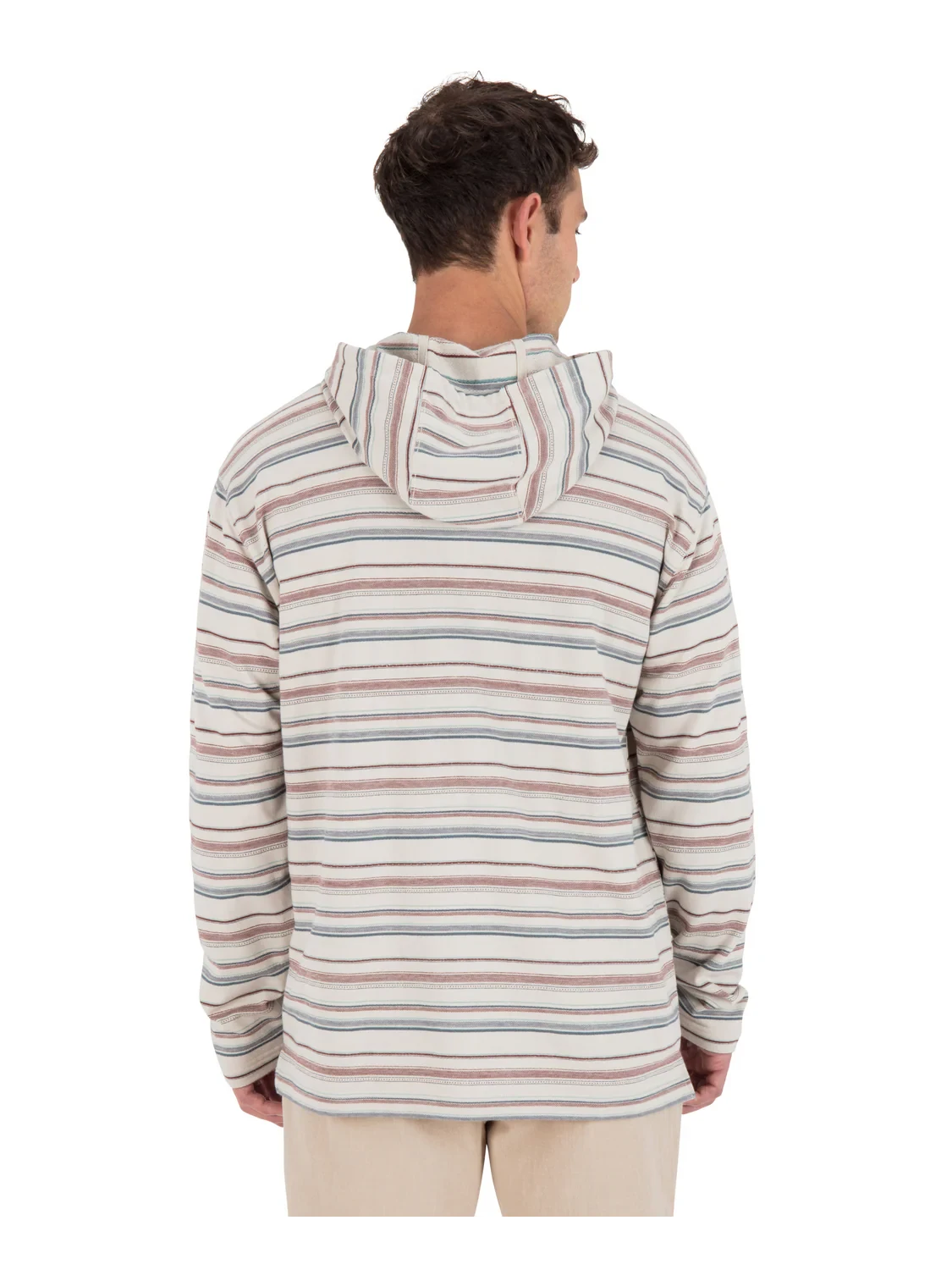 HURLEY OG Hooded Poncho Bone Men's Pullover Hoodies Hurley 