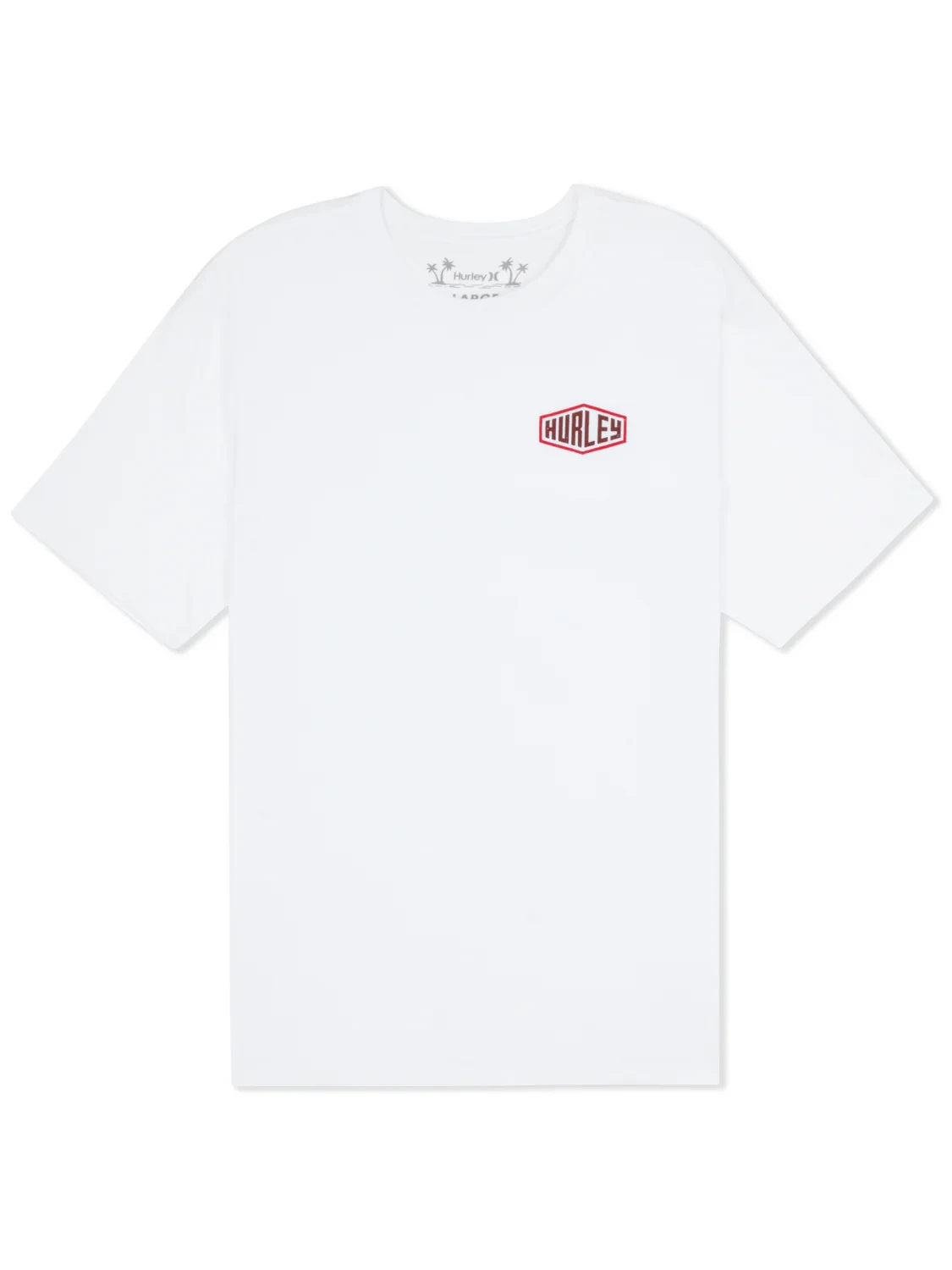 HURLEY The Original T-Shirt White Men's Short Sleeve T-Shirts Hurley 
