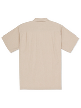HURLEY Phantom Flow Short Sleeve Button Up Khaki Men's Short Sleeve Button Up Shirts Hurley 