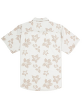 HURLEY Newport Stretch Short Sleeve Button Up Bone Men's Short Sleeve Button Up Shirts Hurley 