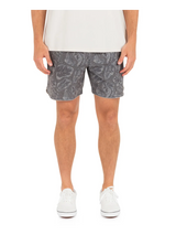 HURLEY Phantom Naturals Scallop Volley 17" Boardshorts Black Men's Boardshorts Hurley 