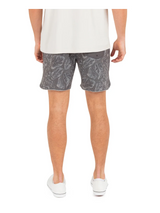 HURLEY Phantom Naturals Scallop Volley 17" Boardshorts Black Men's Boardshorts Hurley 