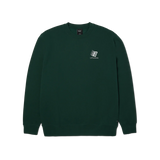 HUF X BRONZE Crewneck Sweater Forest Green Men's Crewnecks Huf 