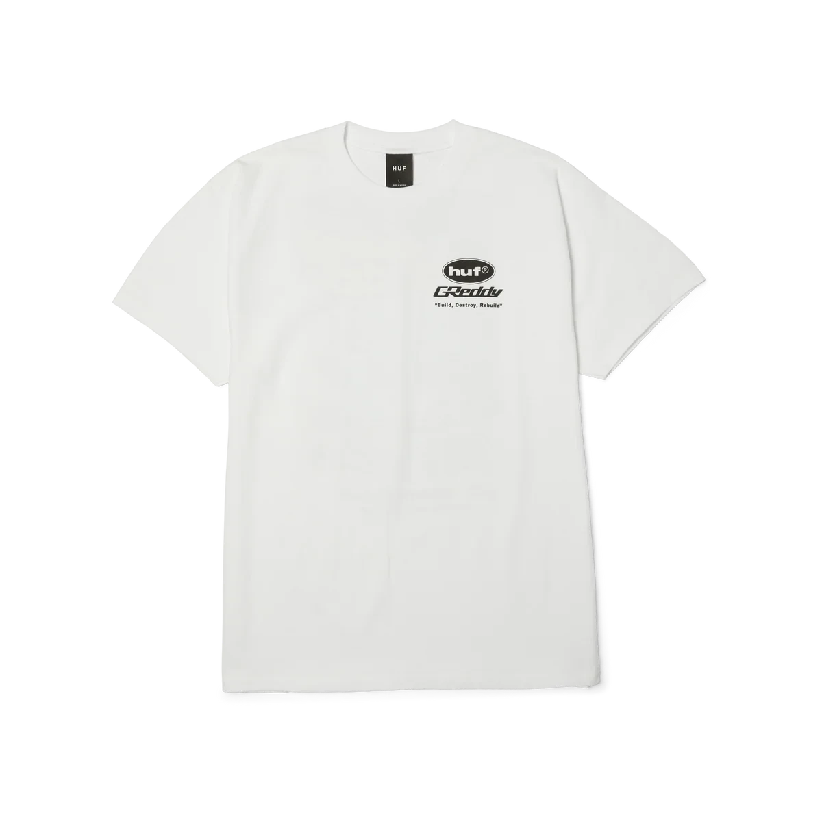 HUF X GReddy Parts T-Shirt White Men's Short Sleeve T-Shirts Huf 