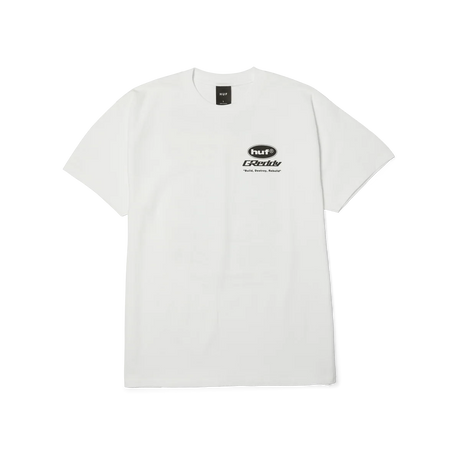 HUF X GReddy Parts T-Shirt White Men's Short Sleeve T-Shirts Huf 