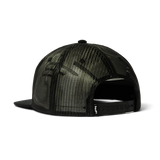 HUF x Thrasher Logo Twill Trucker Hat Black Men's Hats Huf 