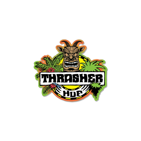 HUF x Thrasher Sticker Stickers Huf 