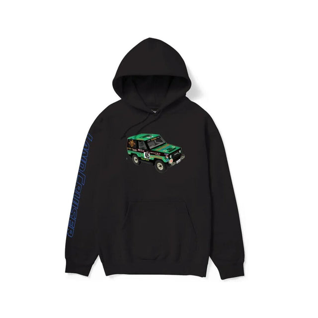 HUF X Toyota Sahara Rally Hoodie Black Men's Pullover Hoodies Huf 