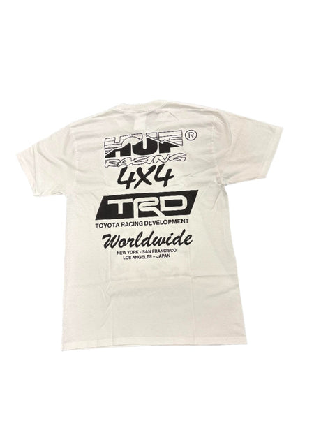 HUF Huf X TRD Valley Trails T-Shirt White Men's Short Sleeve T-Shirts Huf 