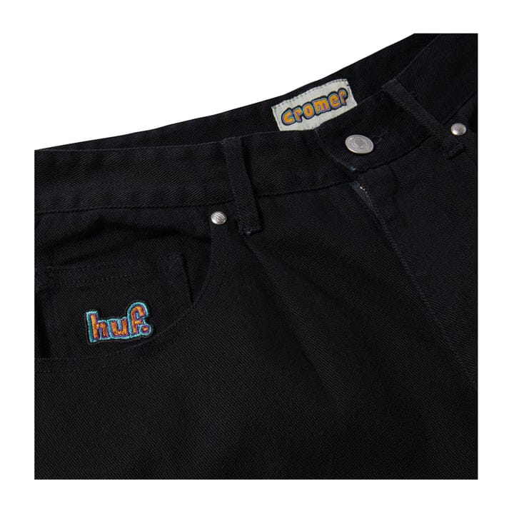 HUF Cromer Trouser Pant Black Men's Pants Huf 