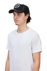 DIME Cursive Denim Worker Cap Black Washed Men's Hats Dime MTL 