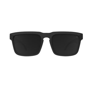 SPY Helm Matte Translucent Black - Happy Grey Green Black Mirror Sunglasses Sunglasses Spy 